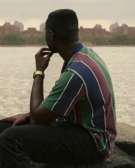 photography of a men looking at the horizon in new york city marc thomas film director paris luxury fashion art campaigns creative agency brands photography image editorial ad vogue magazine